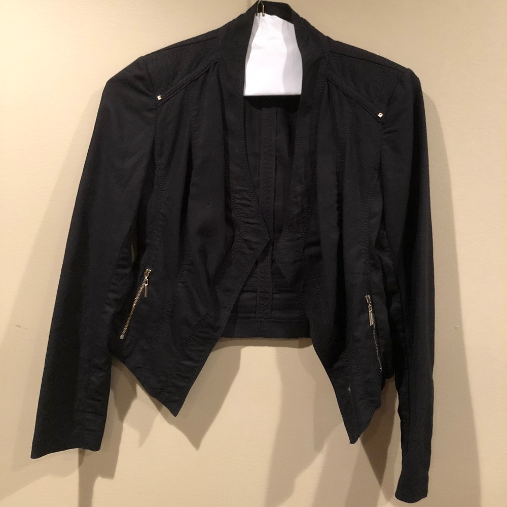 White House Black Market Black Jacket